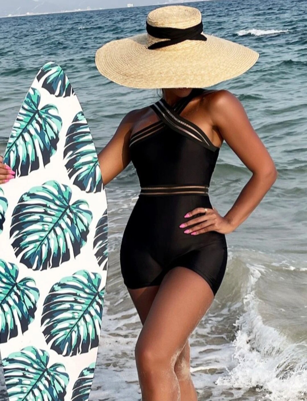 Crossover Chic: Trendy One Piece