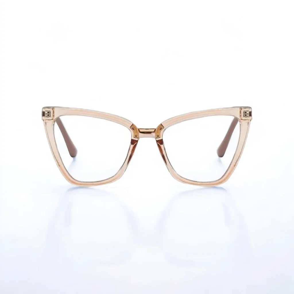 Brown Sugar Cat Eye Blue Blockers