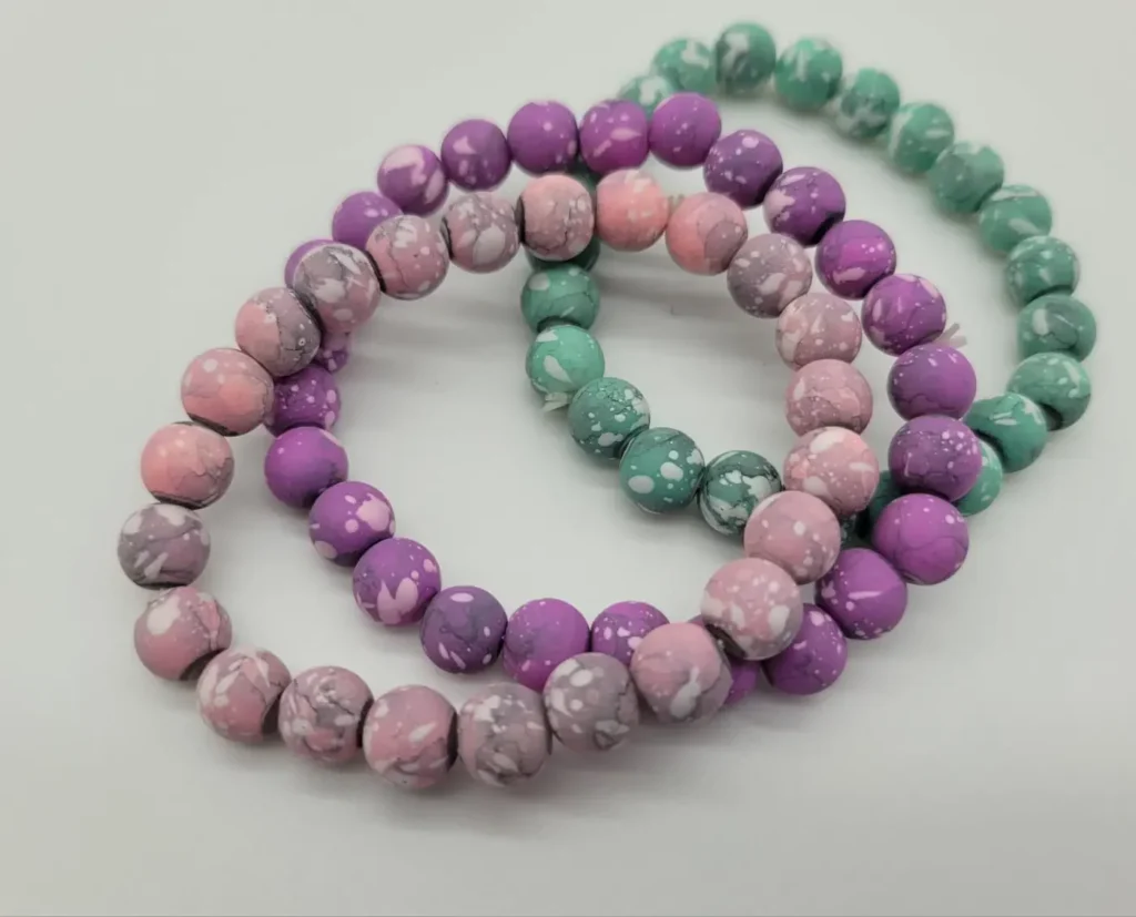 Pretty Palette Beaded Bracelet Trio