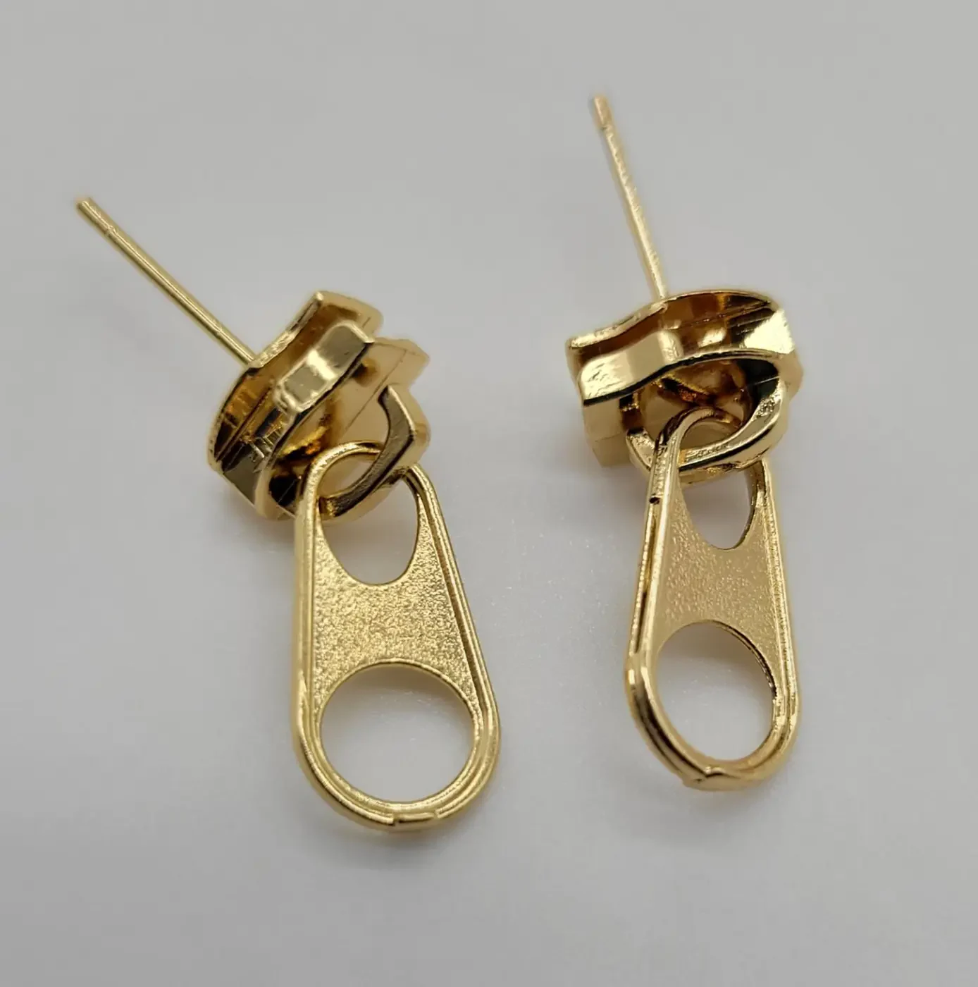 Zip It Up Drop Earrings