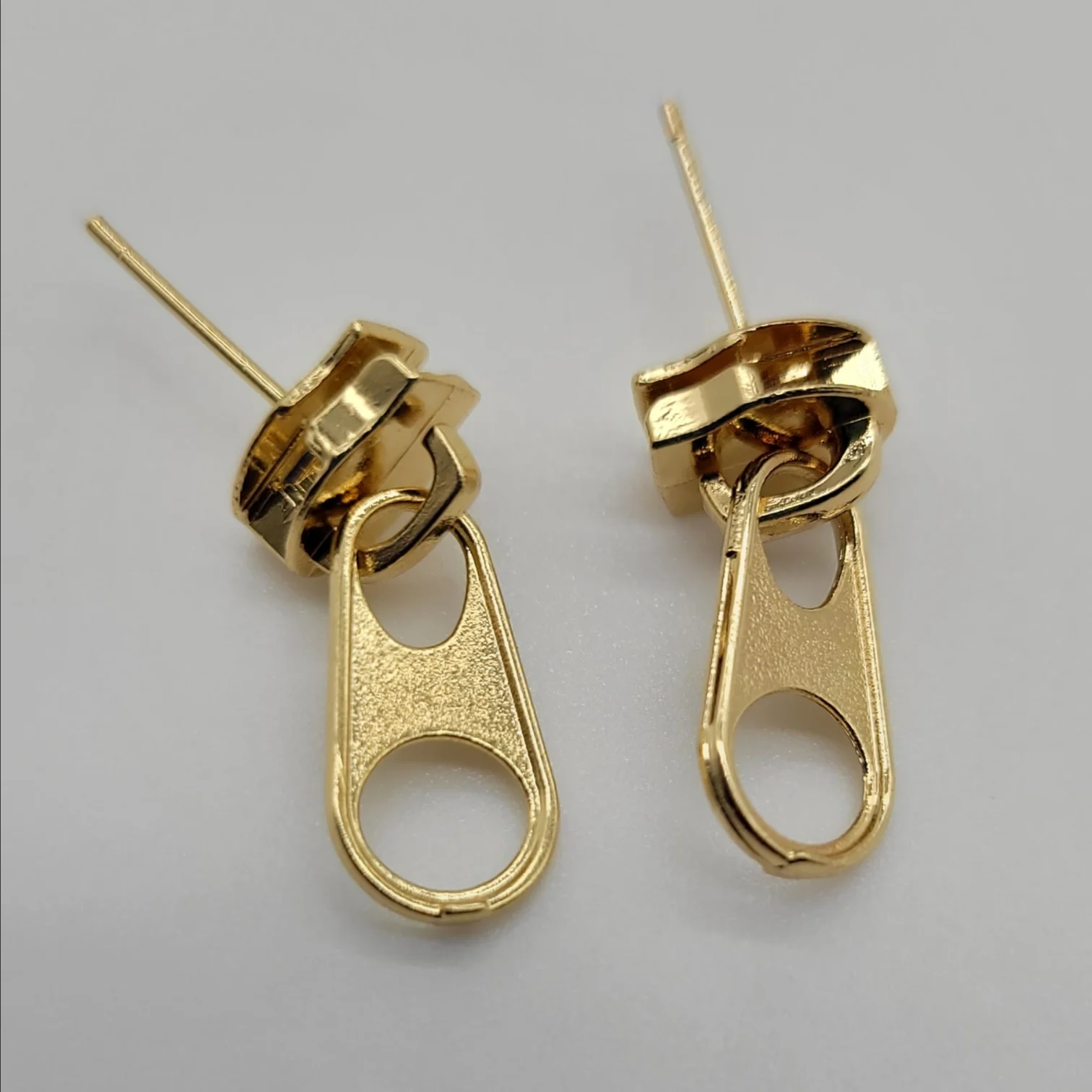 Zip It Up Drop Earrings